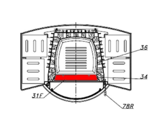 Olsberg Grndal grille verticale